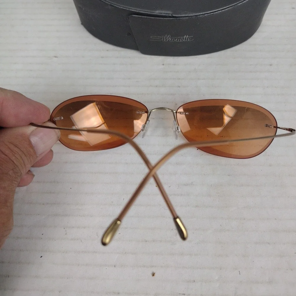 Silhouette Titan Minimal Art TMA M8067 Sunglasses 125 V6103 Sunglasses Rose